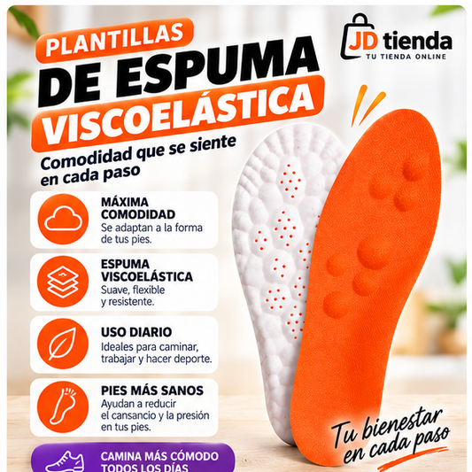 PLANTILLAS VISCOELASTICA