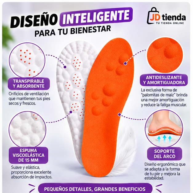 PLANTILLAS VISCOELASTICA