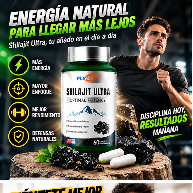 SHILAJIT ULTRA  ENERGIZANTE