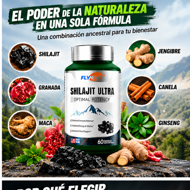 SHILAJIT ULTRA  ENERGIZANTE